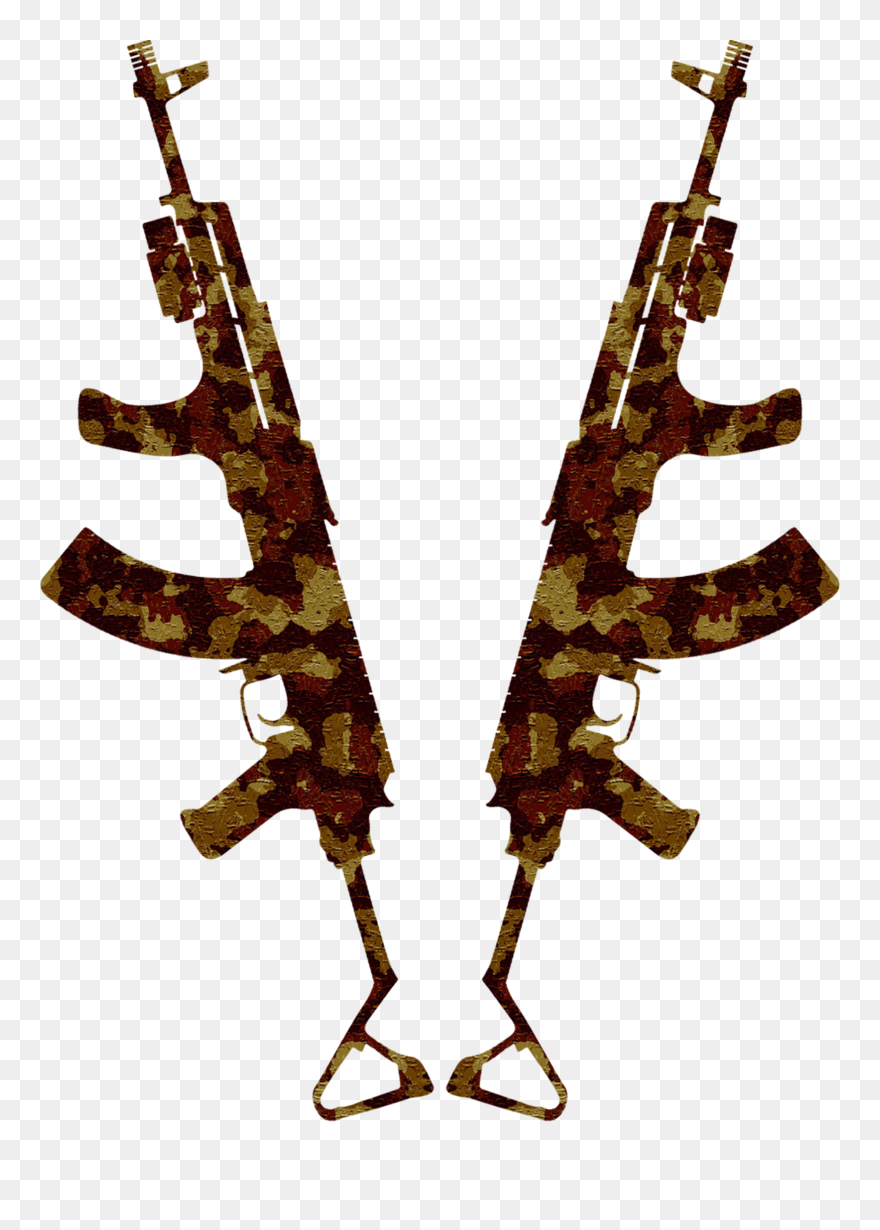 Detail Ak 47 Vector Png Nomer 34