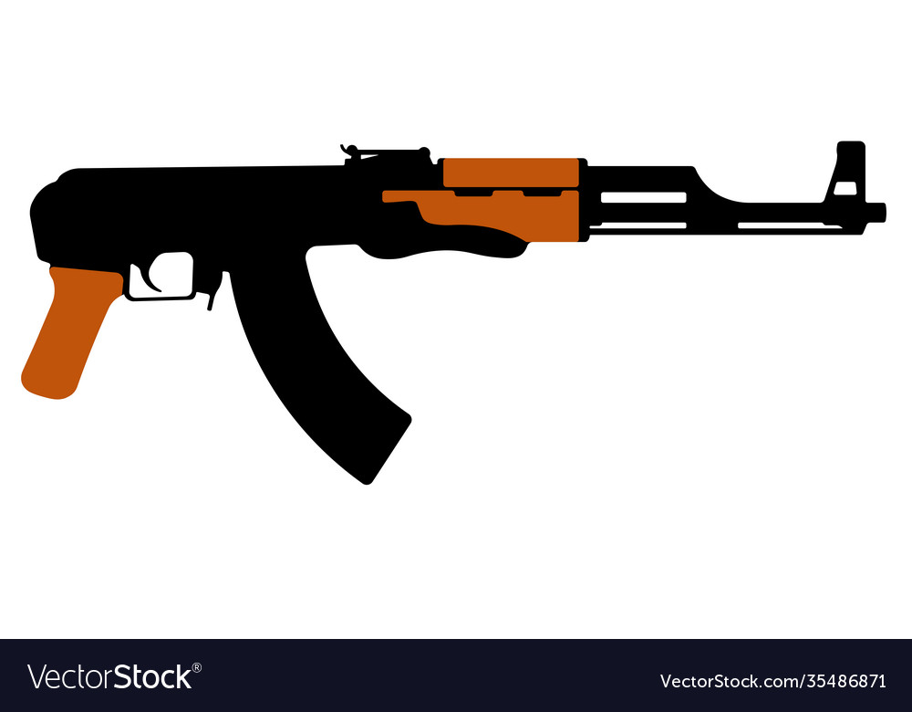 Detail Ak 47 Vector Png Nomer 9