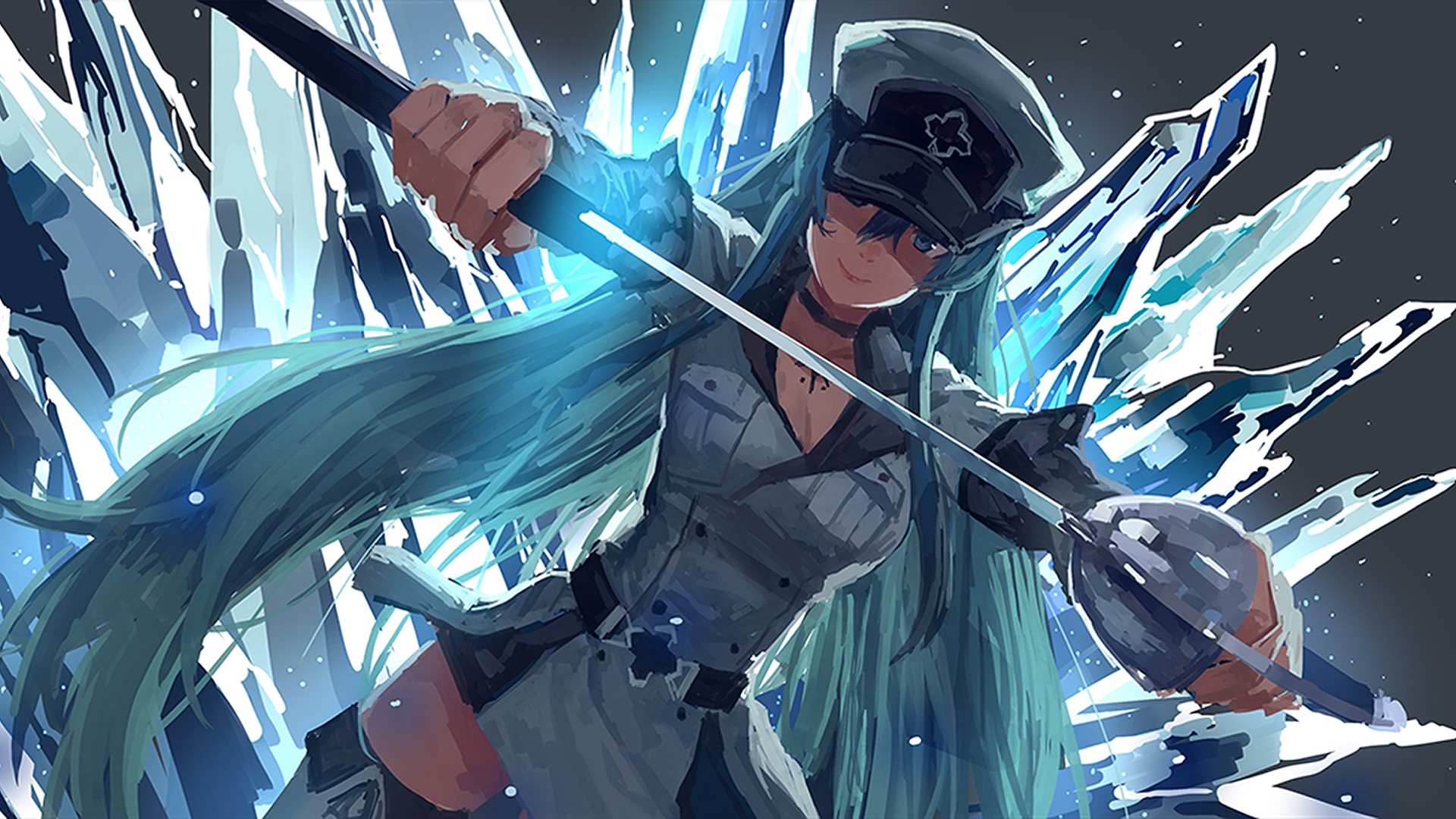 Detail Akame Ga Kill Esdeath Wallpaper Nomer 19