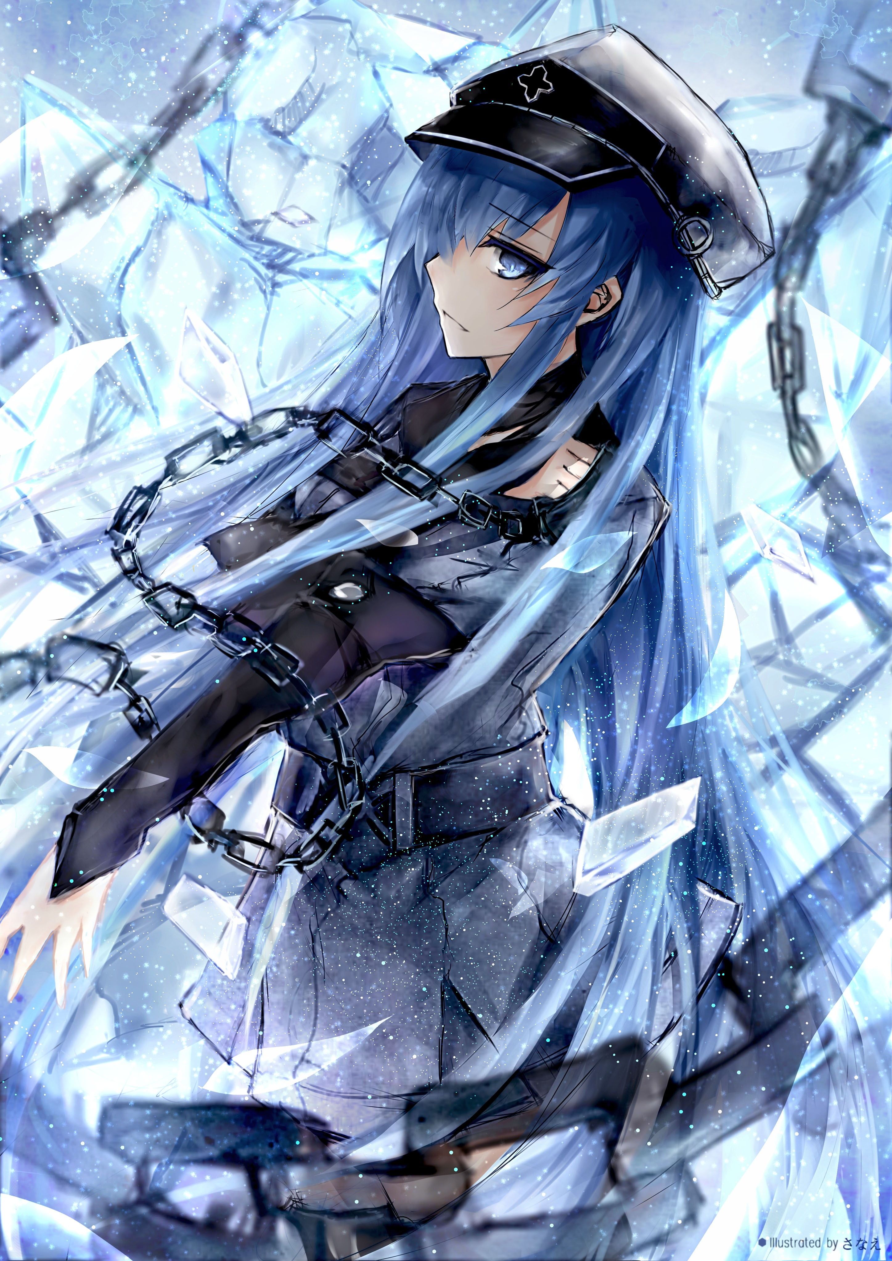 Download Akame Ga Kill Esdeath Wallpaper Nomer 3