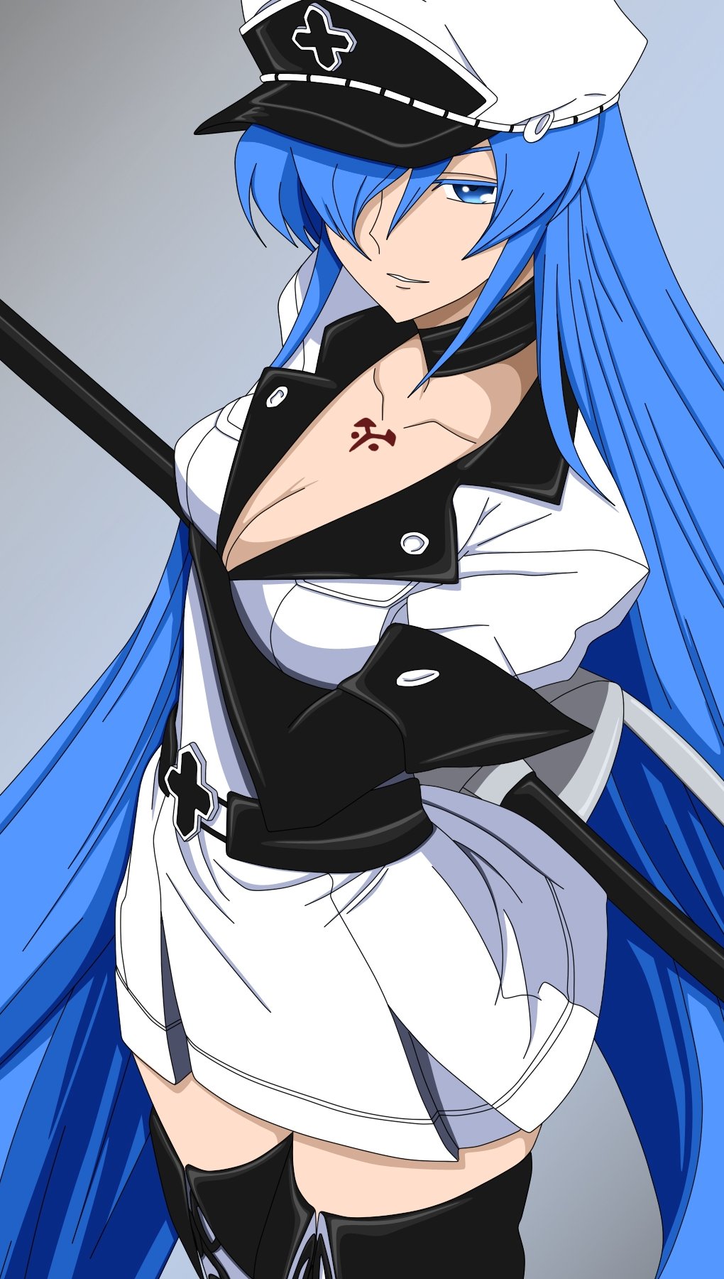 Detail Akame Ga Kill Esdeath Wallpaper Nomer 27