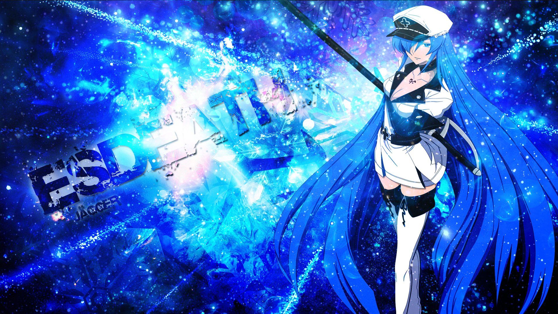 Detail Akame Ga Kill Esdeath Wallpaper Nomer 34