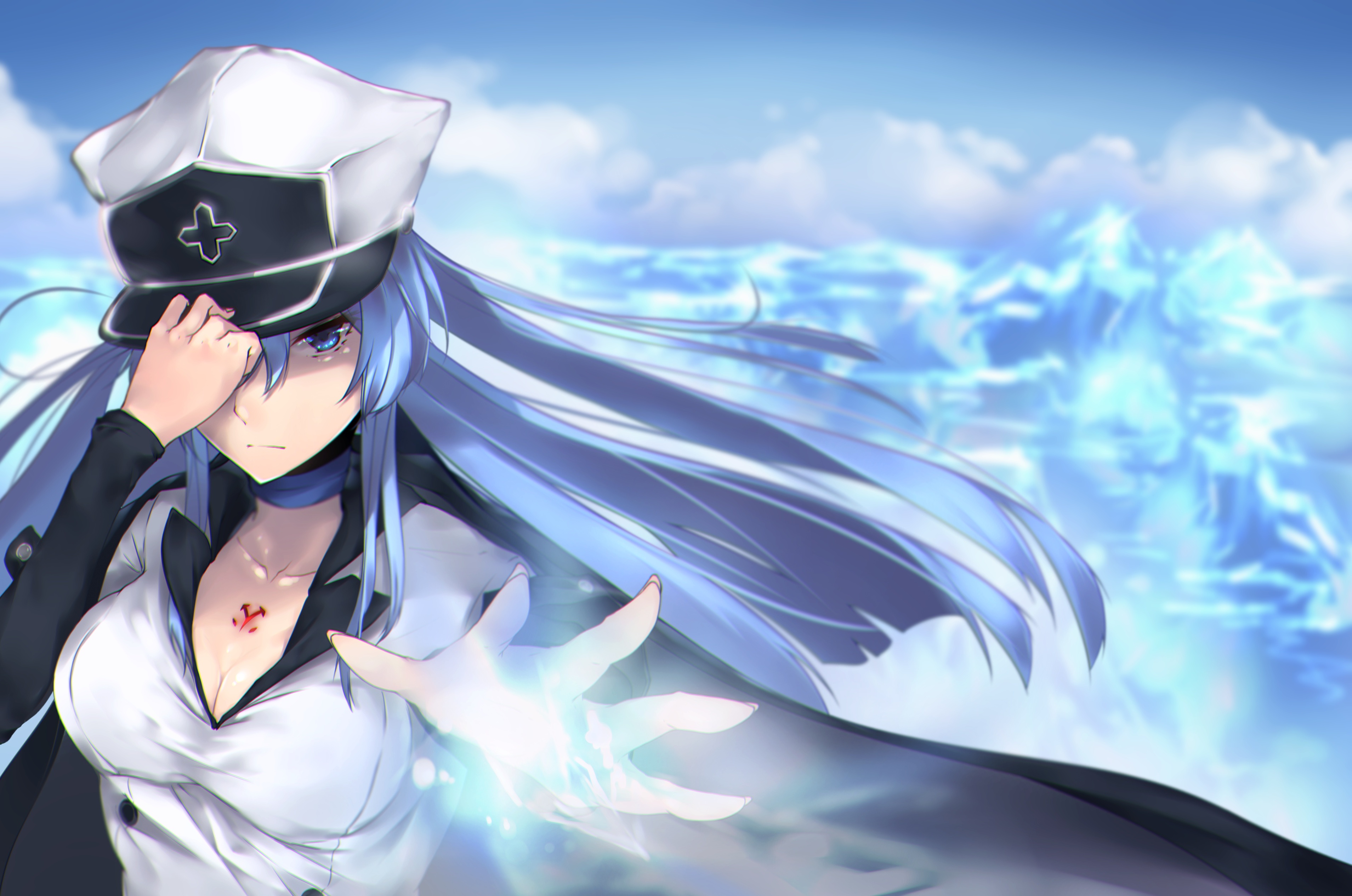 Detail Akame Ga Kill Esdeath Wallpaper Nomer 43