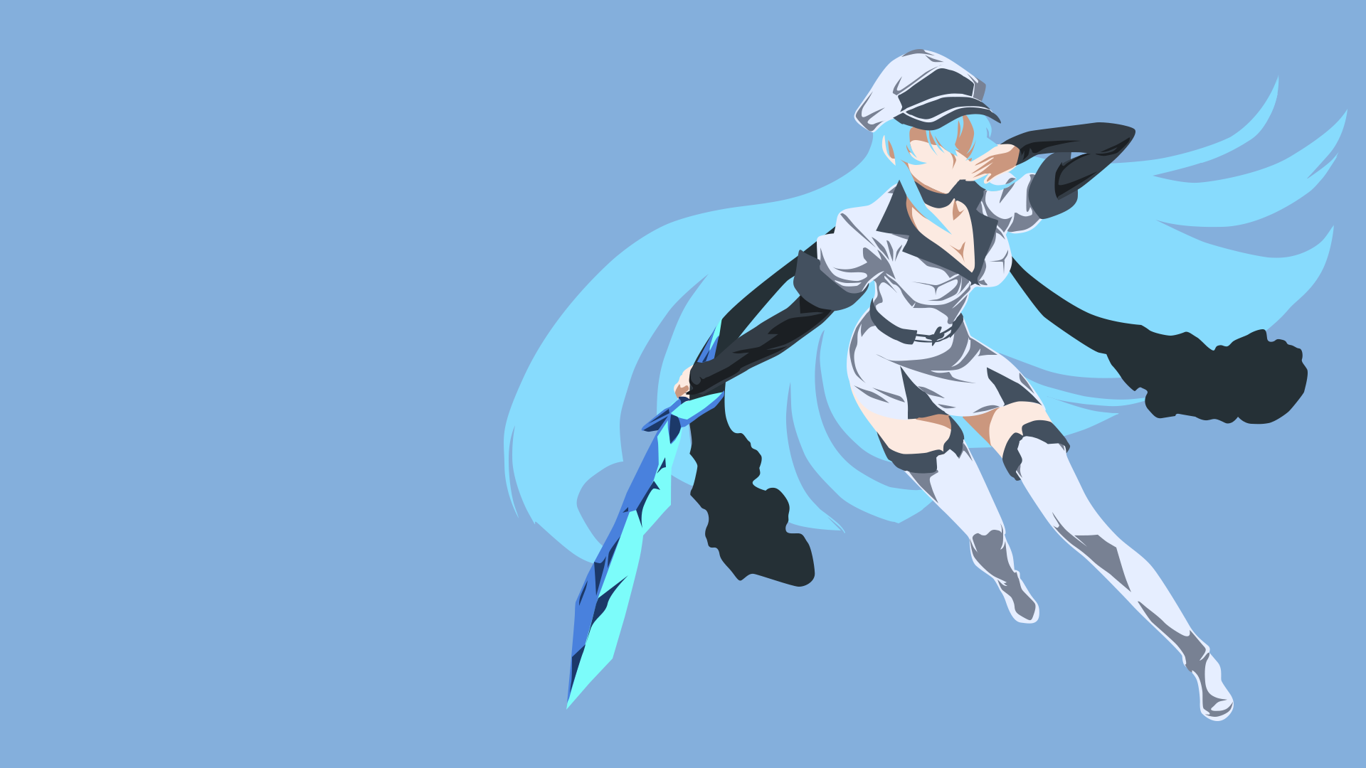 Detail Akame Ga Kill Esdeath Wallpaper Nomer 44