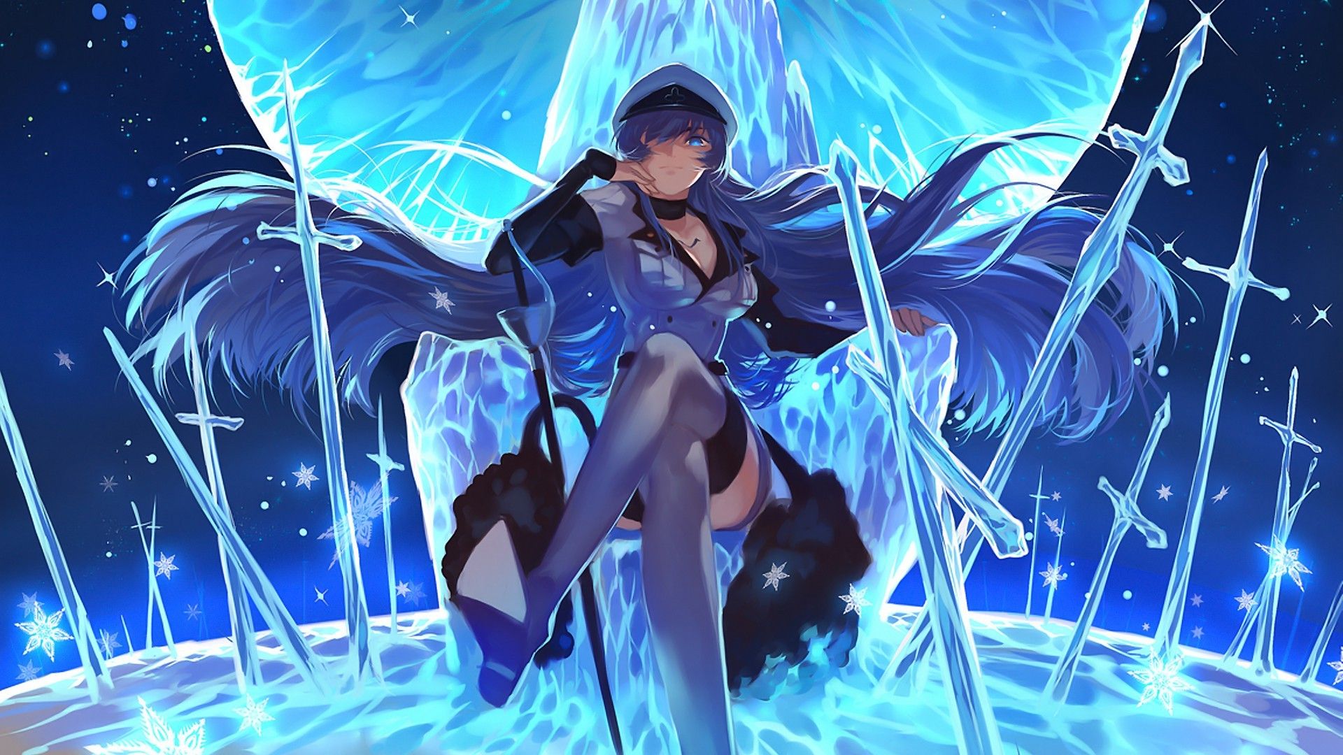 Detail Akame Ga Kill Esdeath Wallpaper Nomer 6