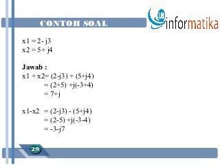 Detail Akar Bilangan Kompleks Nomer 19