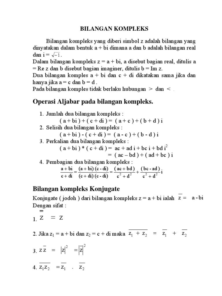 Detail Akar Bilangan Kompleks Nomer 41