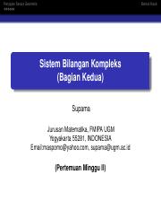 Detail Akar Bilangan Kompleks Nomer 42