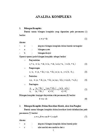 Detail Akar Bilangan Kompleks Nomer 47