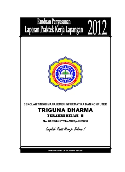 Detail Akreditasi Stmik Triguna Dharma Medan Nomer 38
