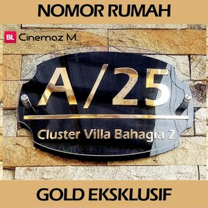 Detail Akrilik Nomor Rumah Nomer 42