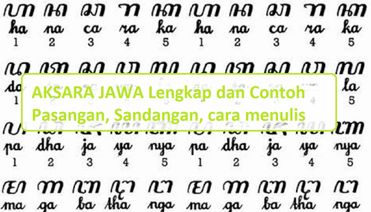 Detail Aksara Jawa Ha Nomer 35