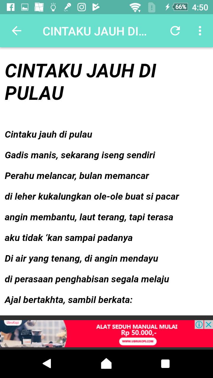 Detail Aku Chairil Anwar Musikalisasi Puisi Nomer 18