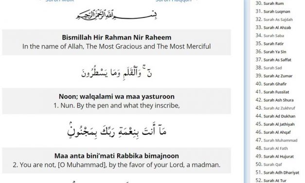 Detail Al Qalam Surat Ke Nomer 37