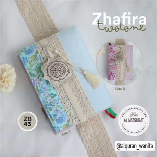 Detail Al Quran Cantik Warna Biru Nomer 2