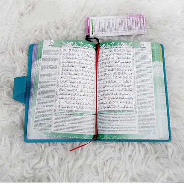 Detail Al Quran Cantik Warna Biru Nomer 11