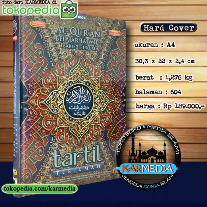 Detail Al Quran Cantik Warna Biru Nomer 36