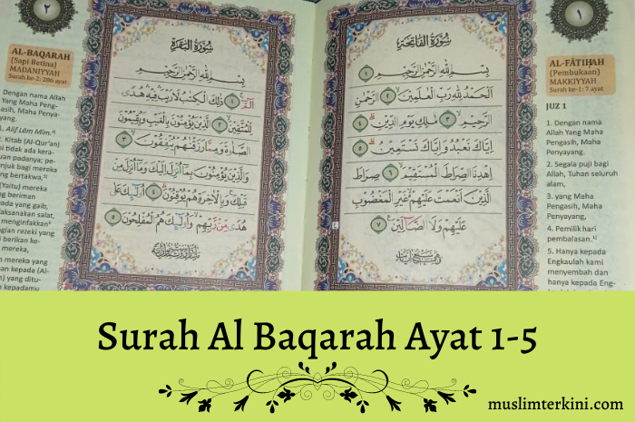 Detail Al Quran Latin Surat Al Baqarah Nomer 5