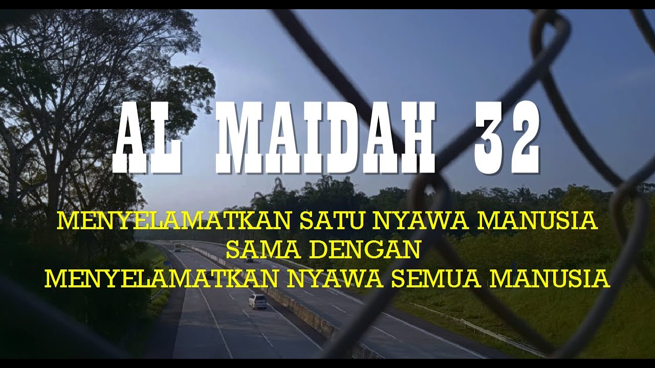 Detail Al Quran Surat Al Maidah Ayat 32 Nomer 25