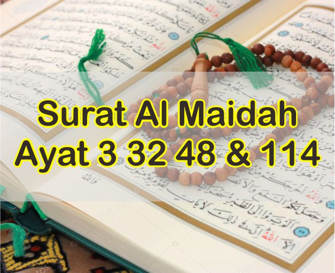 Detail Al Quran Surat Al Maidah Ayat 48 Nomer 46