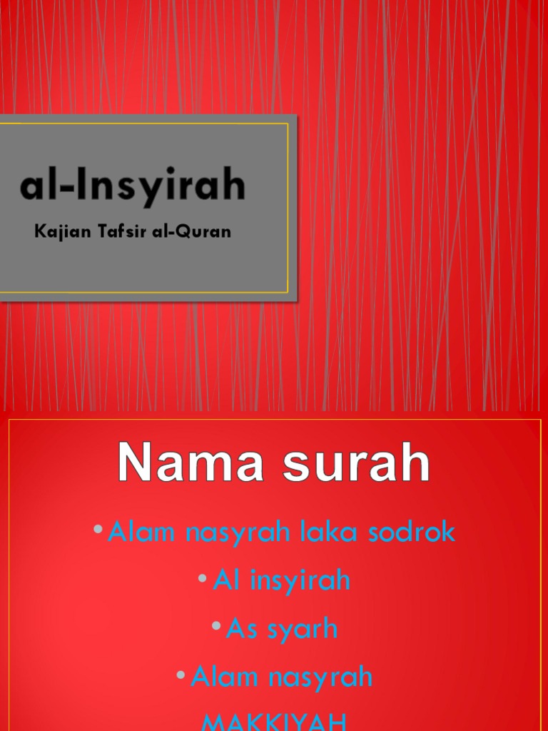 Detail Alam Nasyrah Laka Sodrok Nomer 30
