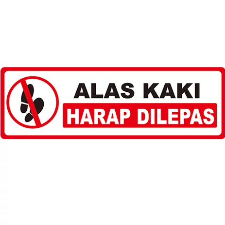 Detail Alas Kaki Harap Dilepas Logo Nomer 27