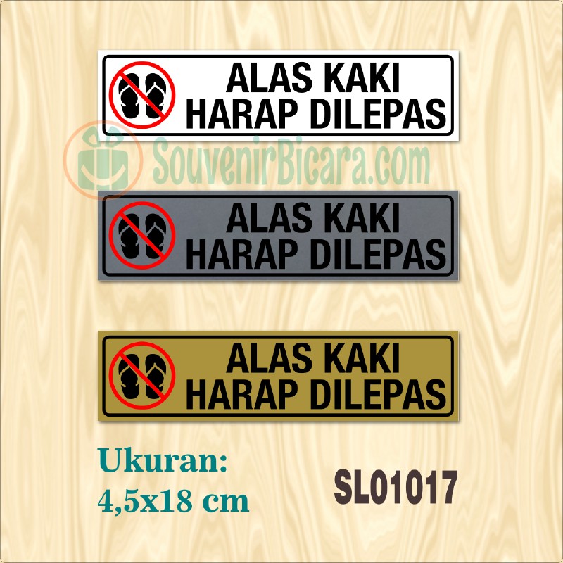 Detail Alas Kaki Harap Dilepas Logo Nomer 36