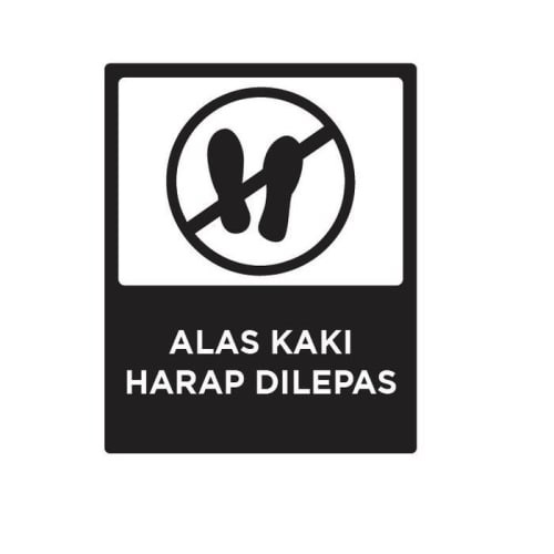Detail Alas Kaki Harap Dilepas Logo Nomer 37
