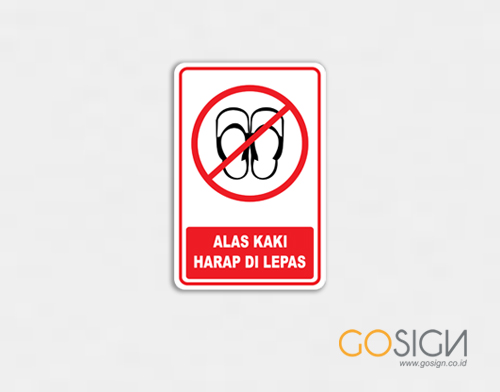 Detail Alas Kaki Harap Dilepas Logo Nomer 40