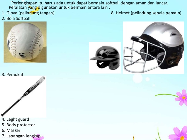 Detail Alat Alat Permainan Softball Nomer 28