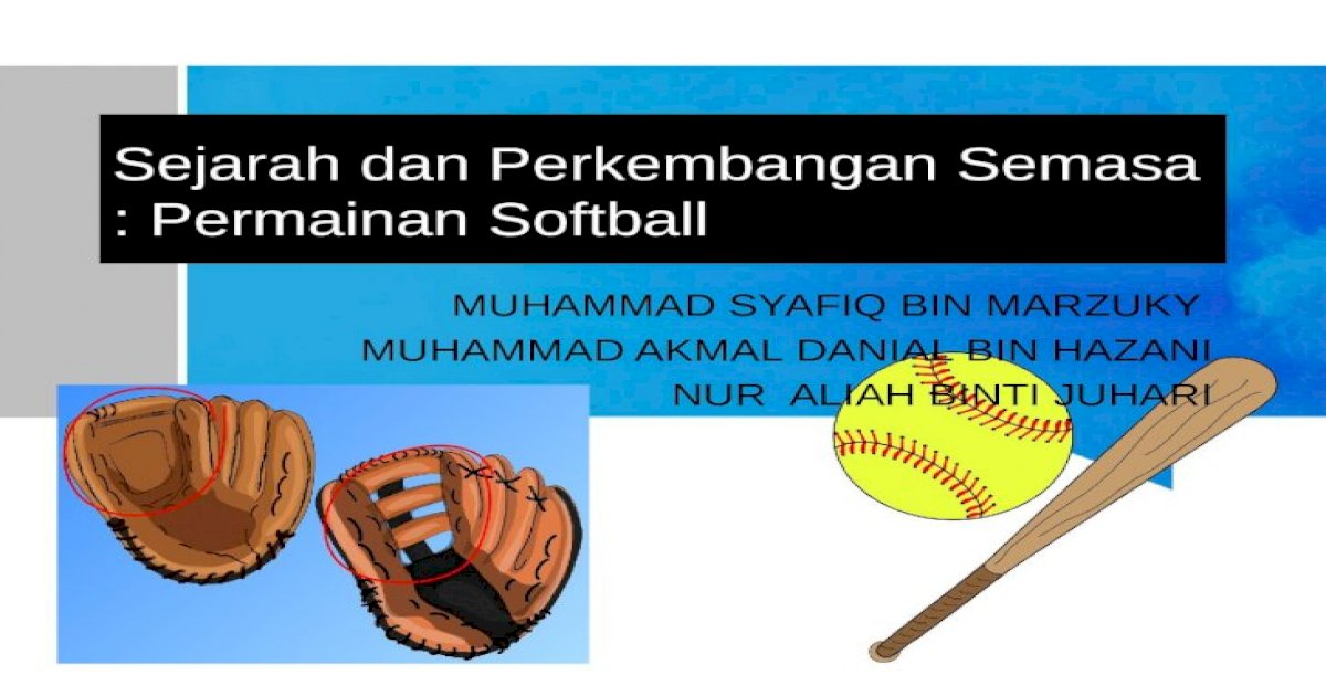 Detail Alat Alat Permainan Softball Nomer 33