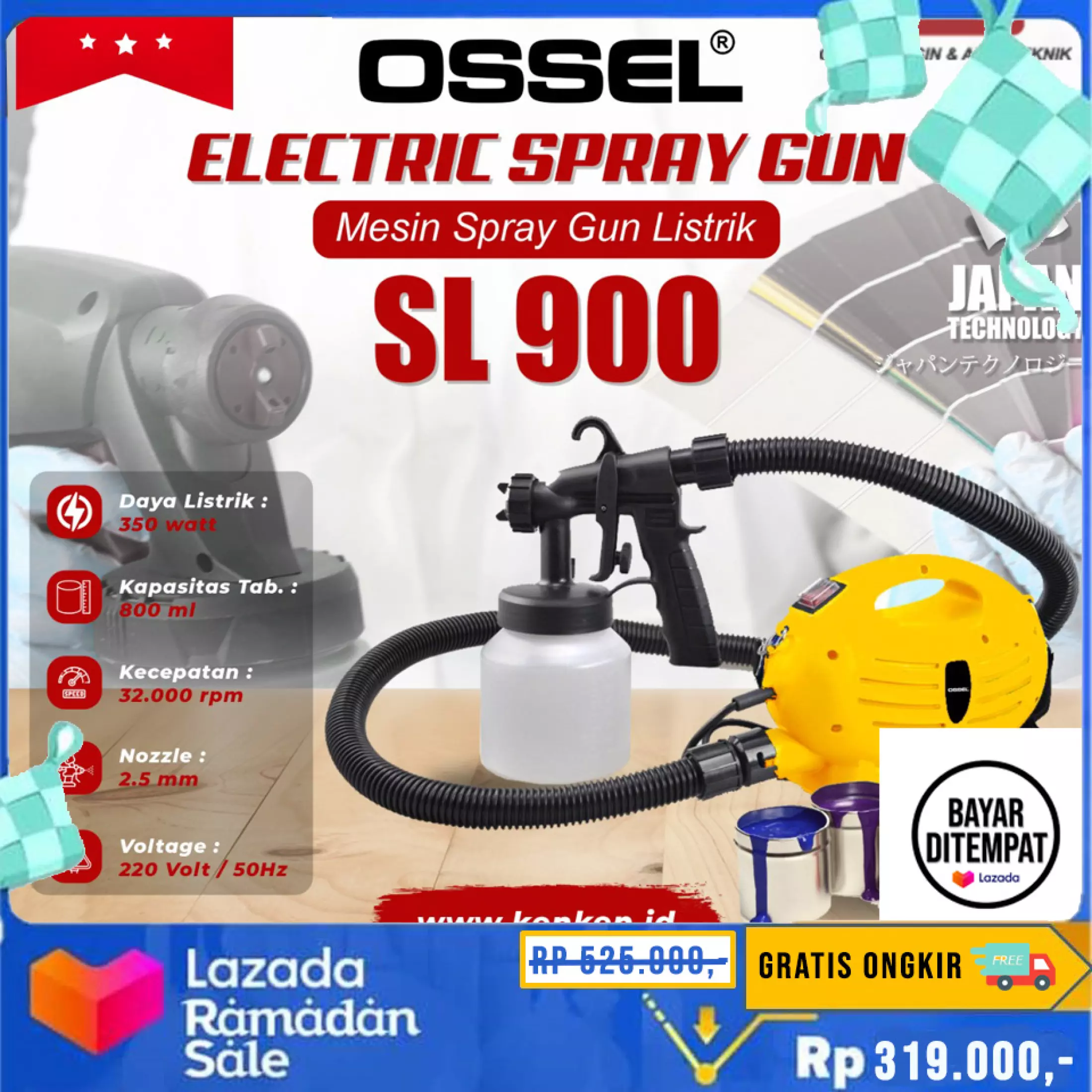 Detail Alat Cat Semprot Tembok Nomer 27