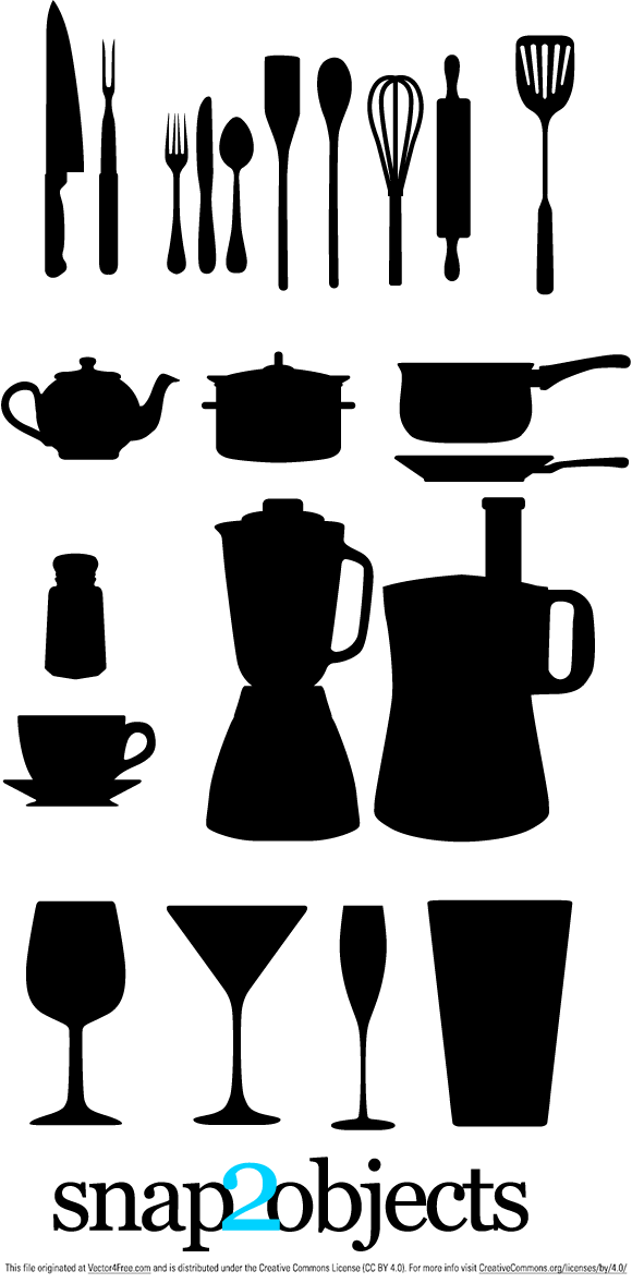 Detail Alat Dapur Vector Nomer 3