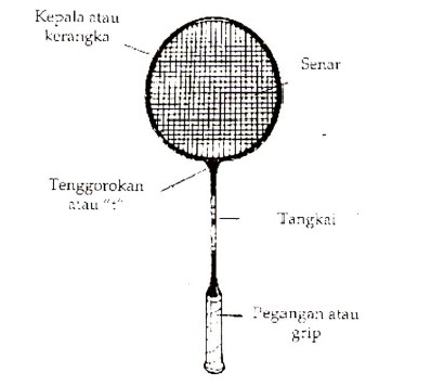 Detail Alat Main Badminton Nomer 16