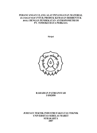 Detail Alat Penanganan Material Nomer 23