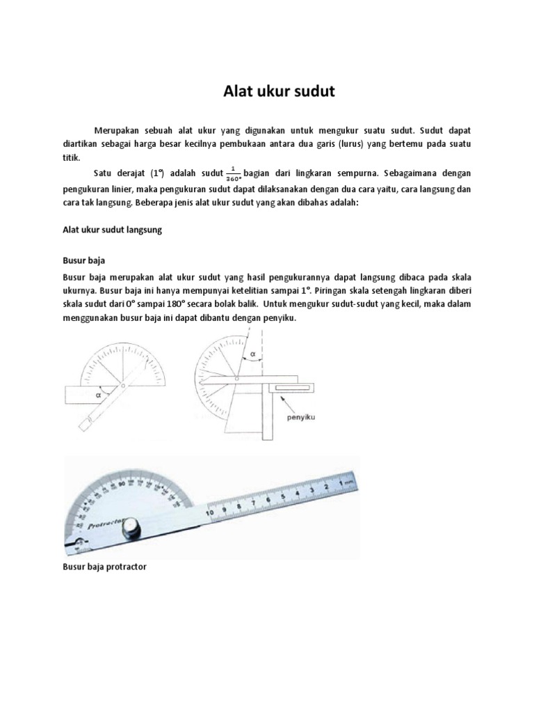 Detail Alat Pengukur Sudut Nomer 10