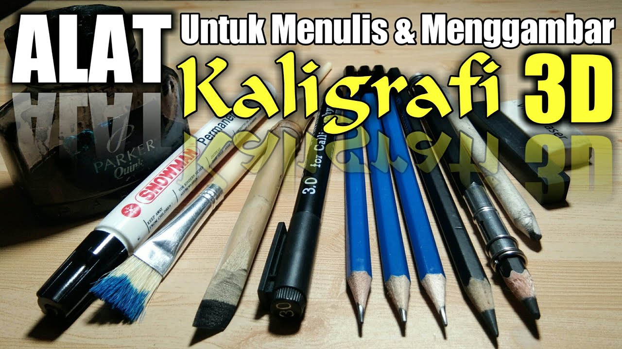 Detail Alat Tulis Kaligrafi Nomer 6