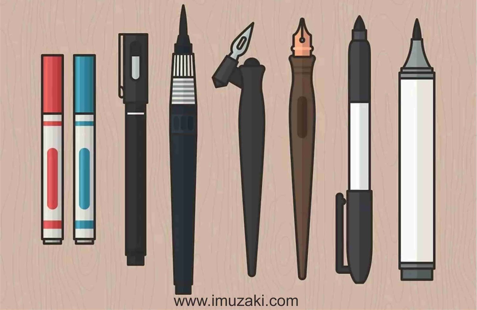 Detail Alat Tulis Kaligrafi Nomer 8