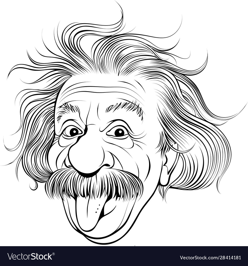 Detail Albert Einstein Vector Nomer 15