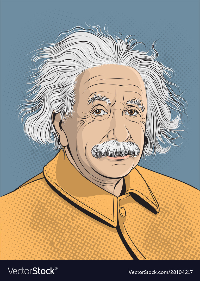 Detail Albert Einstein Vector Nomer 16