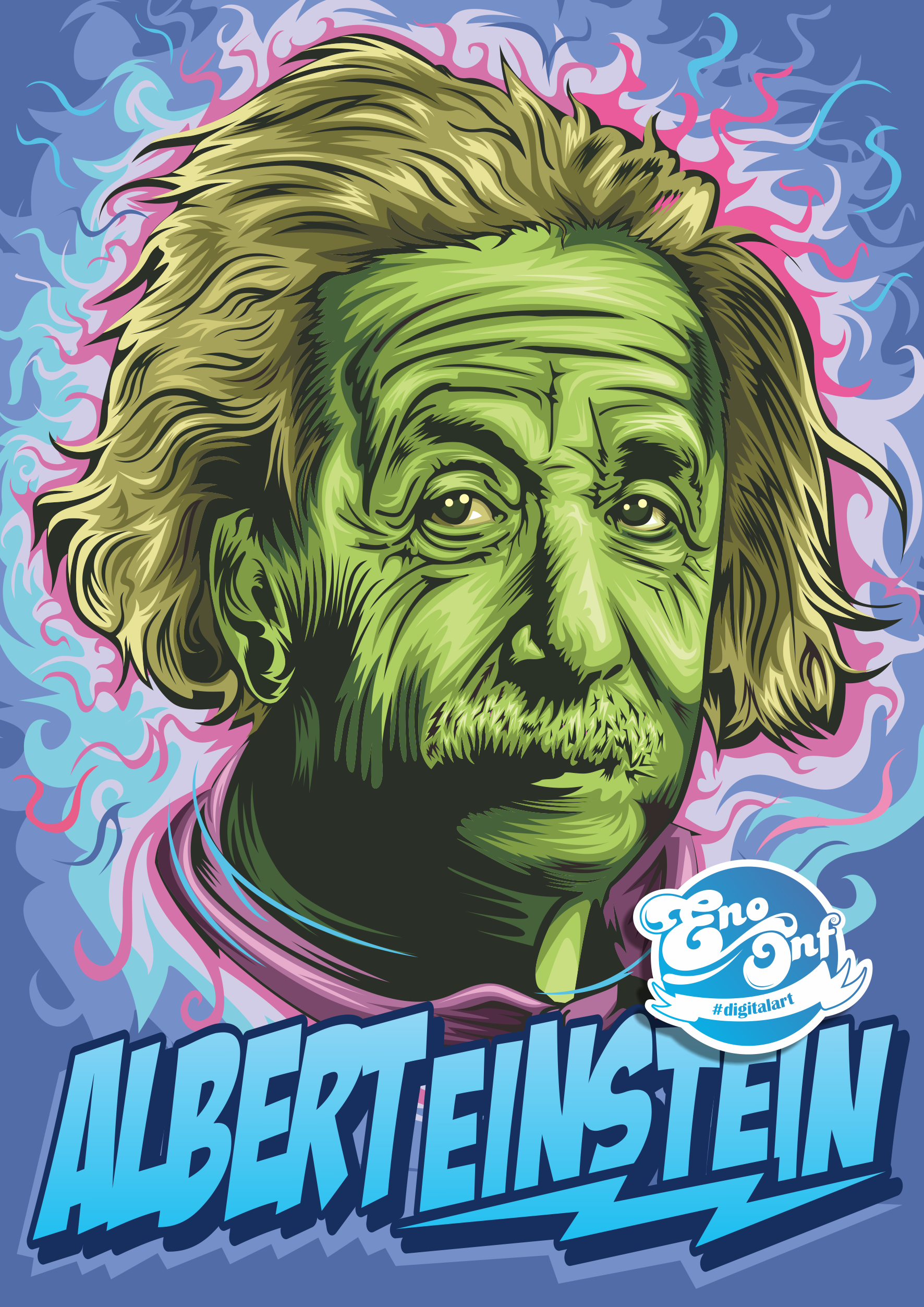Detail Albert Einstein Vector Nomer 18