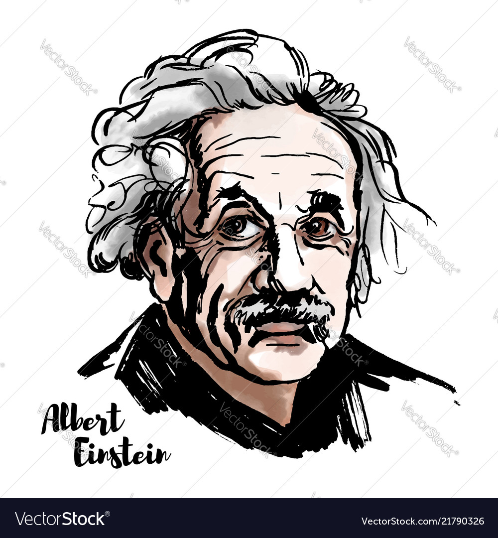 Detail Albert Einstein Vector Nomer 3