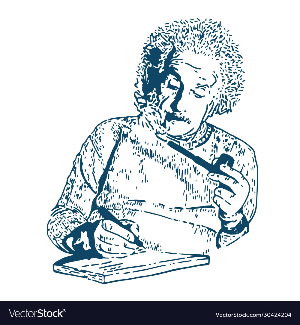 Detail Albert Einstein Vector Nomer 32