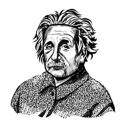 Detail Albert Einstein Vector Nomer 45