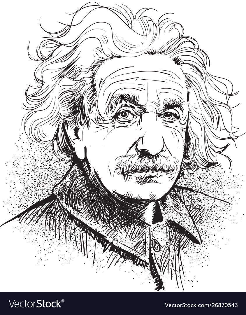 Detail Albert Einstein Vector Nomer 10