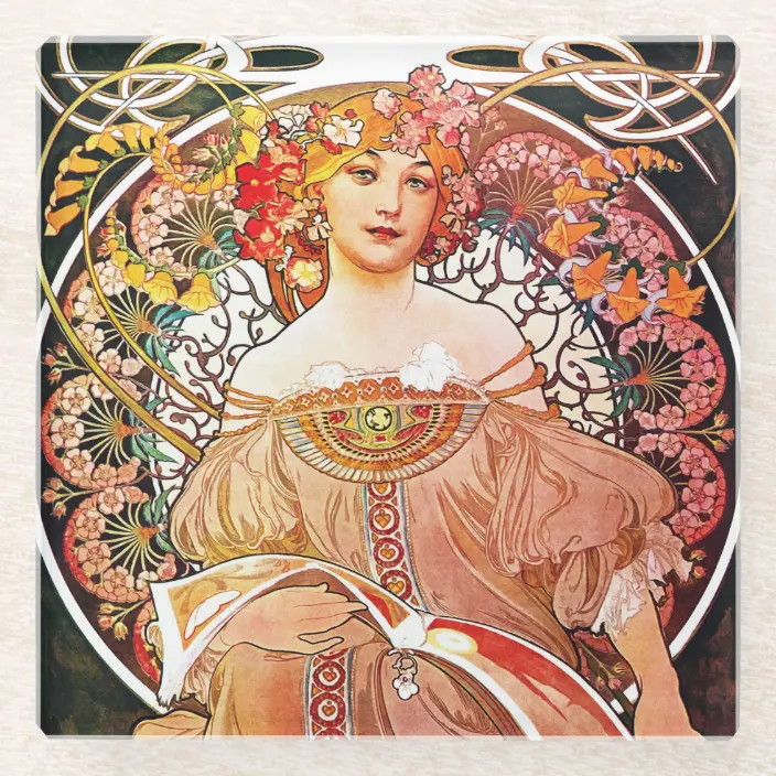 Detail Alfons Mucha Daydream Nomer 6