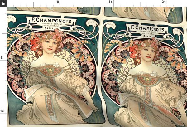 Detail Alfons Mucha Daydream Nomer 56