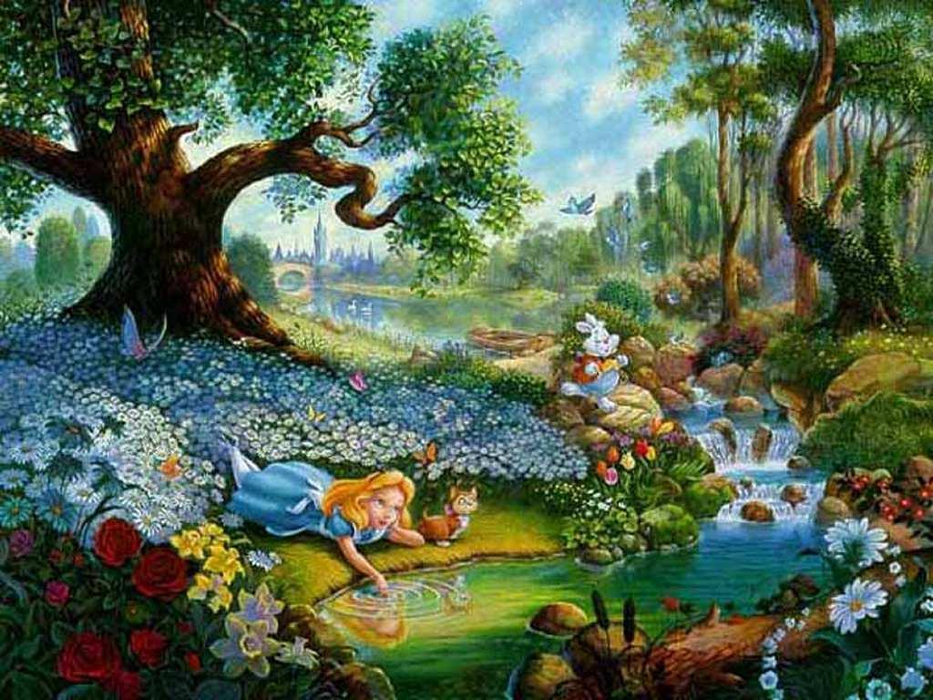 Detail Alice In Wonderland Wallpaper Nomer 20