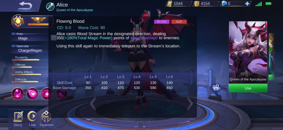 Detail Alice Mobile Legend Nomer 48