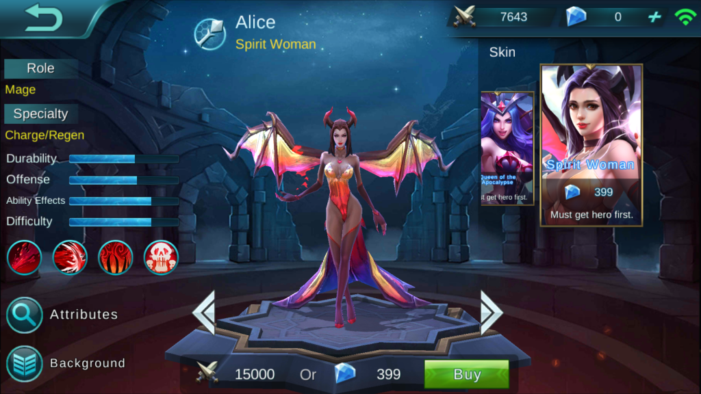 Detail Alice Mobile Legend Nomer 49
